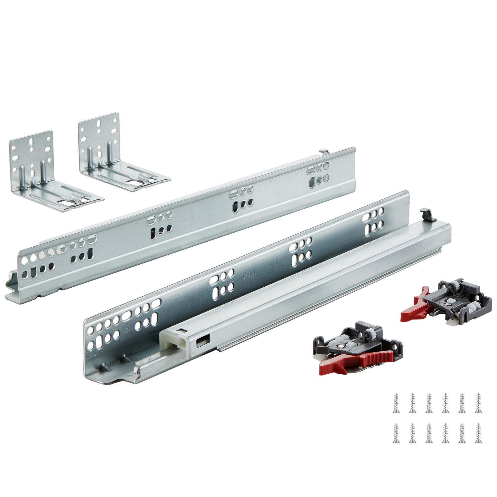 Drawer Slide Pair - SucceBuy Drawer Bottom Side Mount Rails