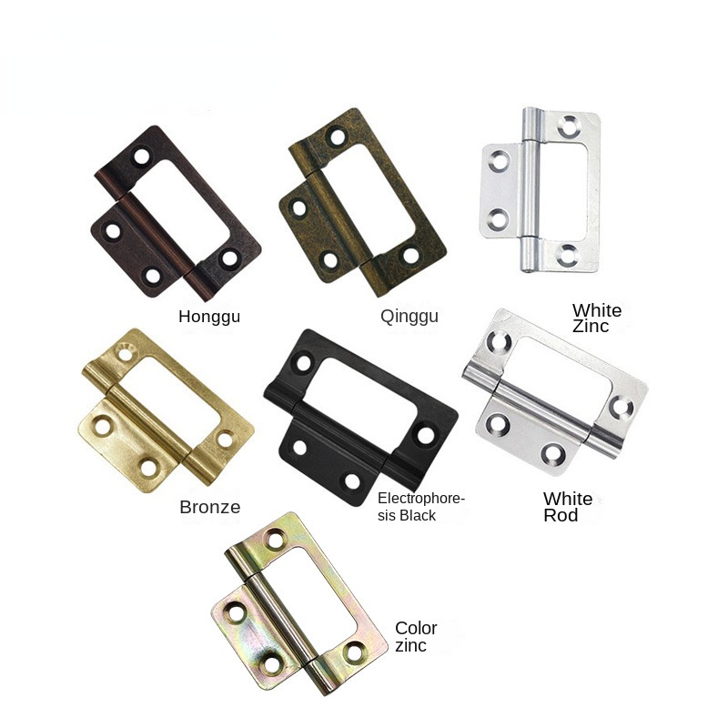Furniture Hardware Wholesale - 10pcs hinge wholesale iron antique copper