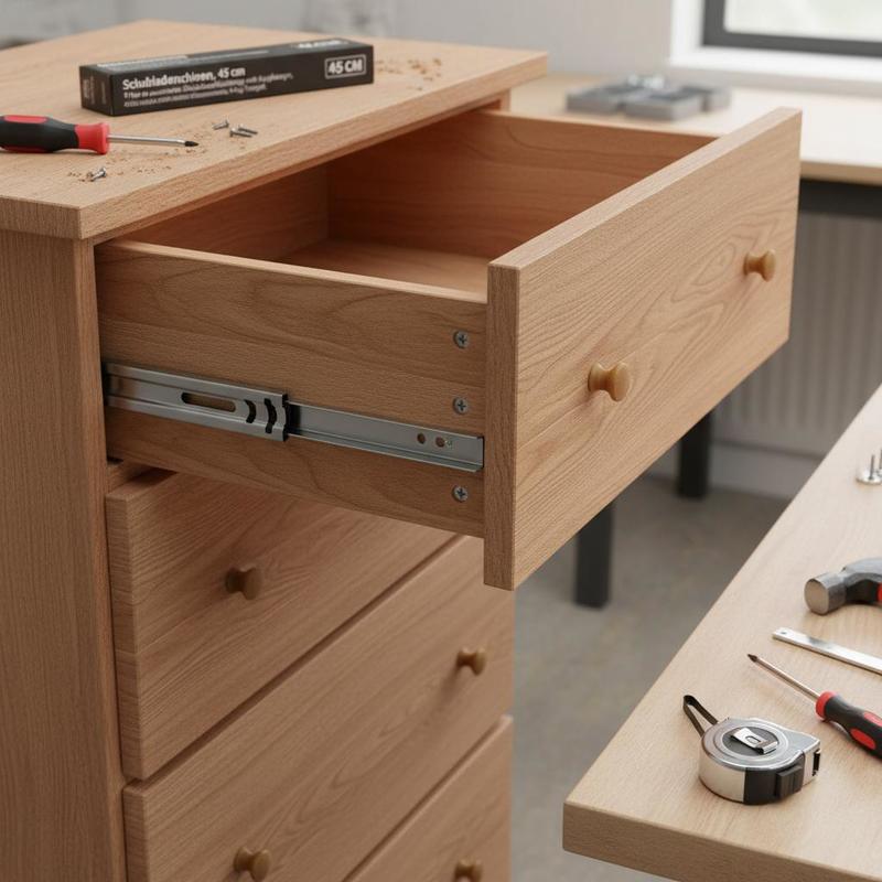 Drawer Slide Pair - Drawer Slides, 18 inch, 10 Pairs