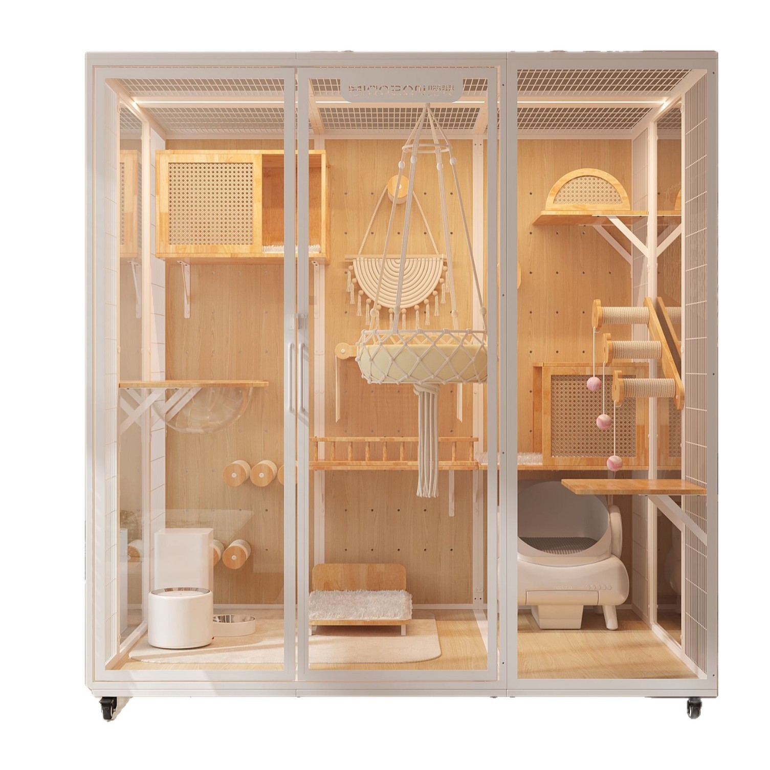 Furniture Hardware Display - Cat Villa Cat Cage Oversized Luxury