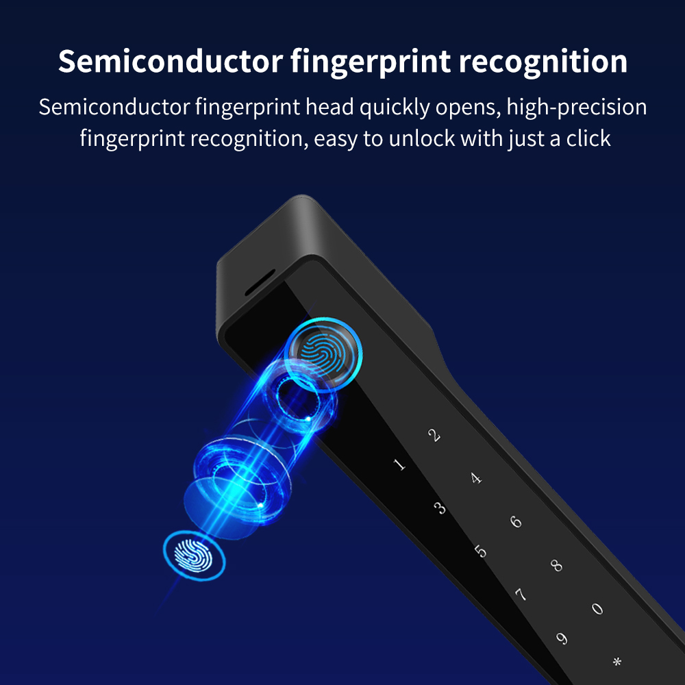 Minimalist Electronic Fingerpr - Furniture Home Hardware ulasan dan harga