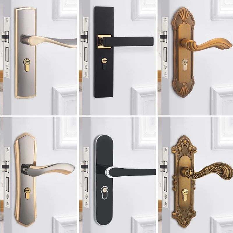 Bedroom Wooden Door Lock Set H - Furniture Home Hardware ulasan dan harga
