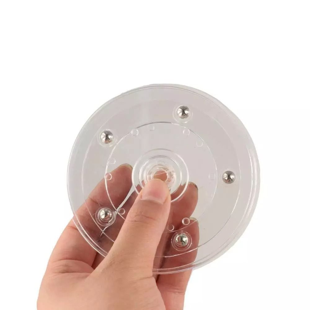 Creative Acrylic Turntable Tra - Furniture Hardware Display ulasan dan harga