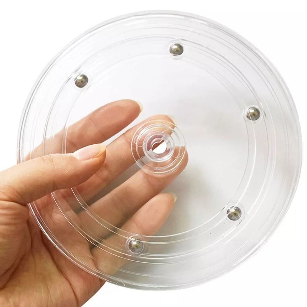 Creative Acrylic Turntable Tra - Furniture Hardware Display ulasan dan harga
