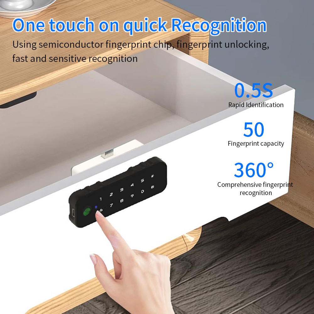 Tuya Bluetooth Smart Wood Cabi - Furniture Home Hardware ulasan dan harga