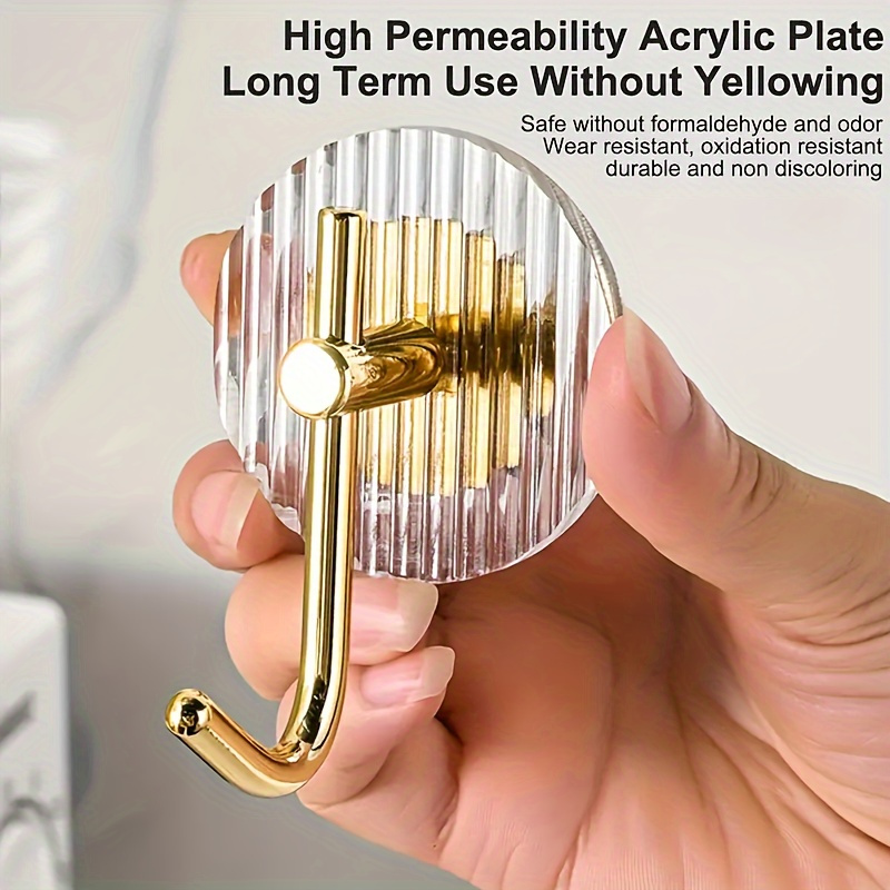 4pcs Metal Wall Hooks for Towe - Furniture Hardware Accessories ulasan dan harga
