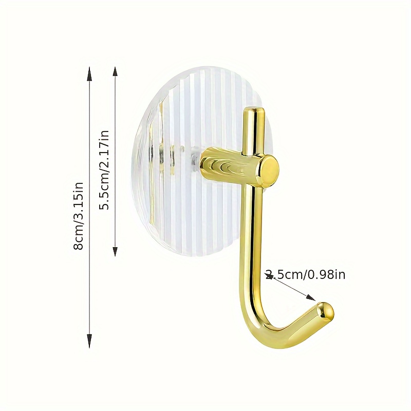 4pcs Metal Wall Hooks for Towe - Furniture Hardware Accessories ulasan dan harga