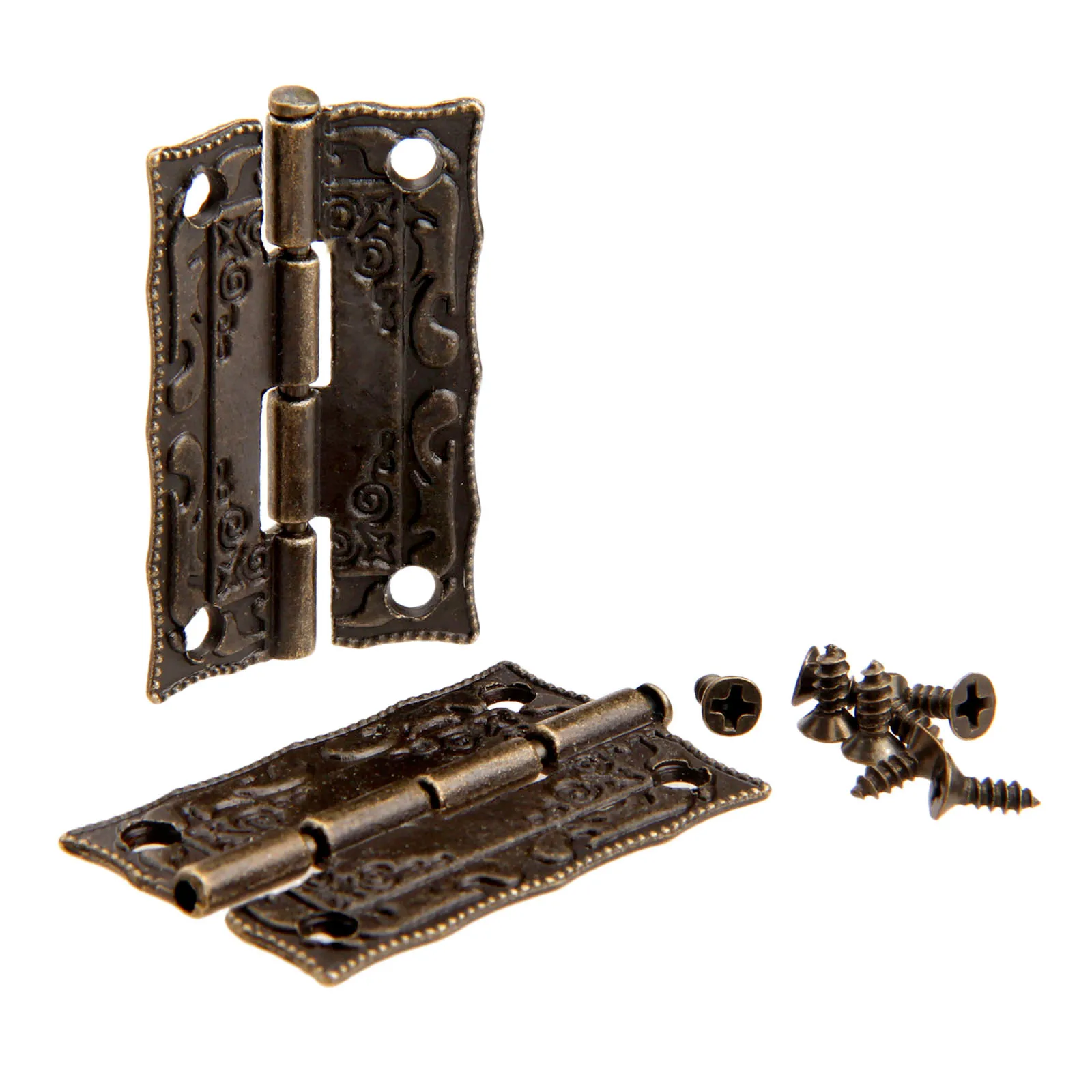 10pcs Hinges 36*23mm Iron Anti - Furniture Hardware Vintage ulasan dan harga