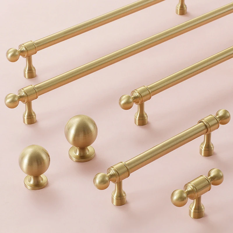 Gold Cabinet Handles Desk Draw - Furniture Hardware Wholesale ulasan dan harga