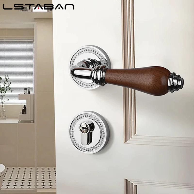 Euro Walnut Wood Handle Door L - Furniture Hardware Accessories ulasan dan harga