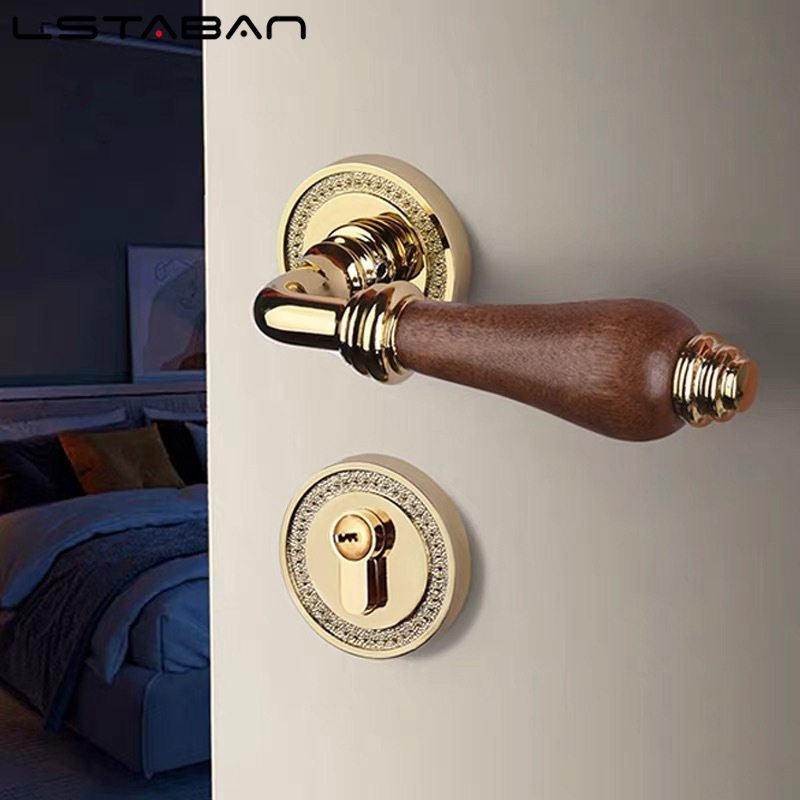 Euro Walnut Wood Handle Door L - Furniture Hardware Accessories ulasan dan harga