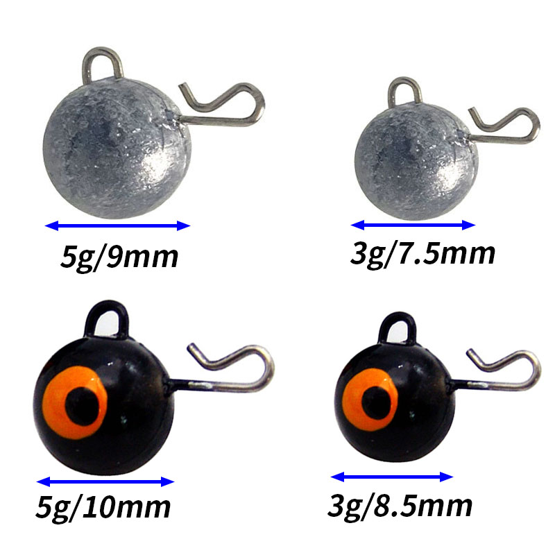 5Pcs Fishing Weight Sinker Rou - Furniture Hardware Jig ulasan dan harga