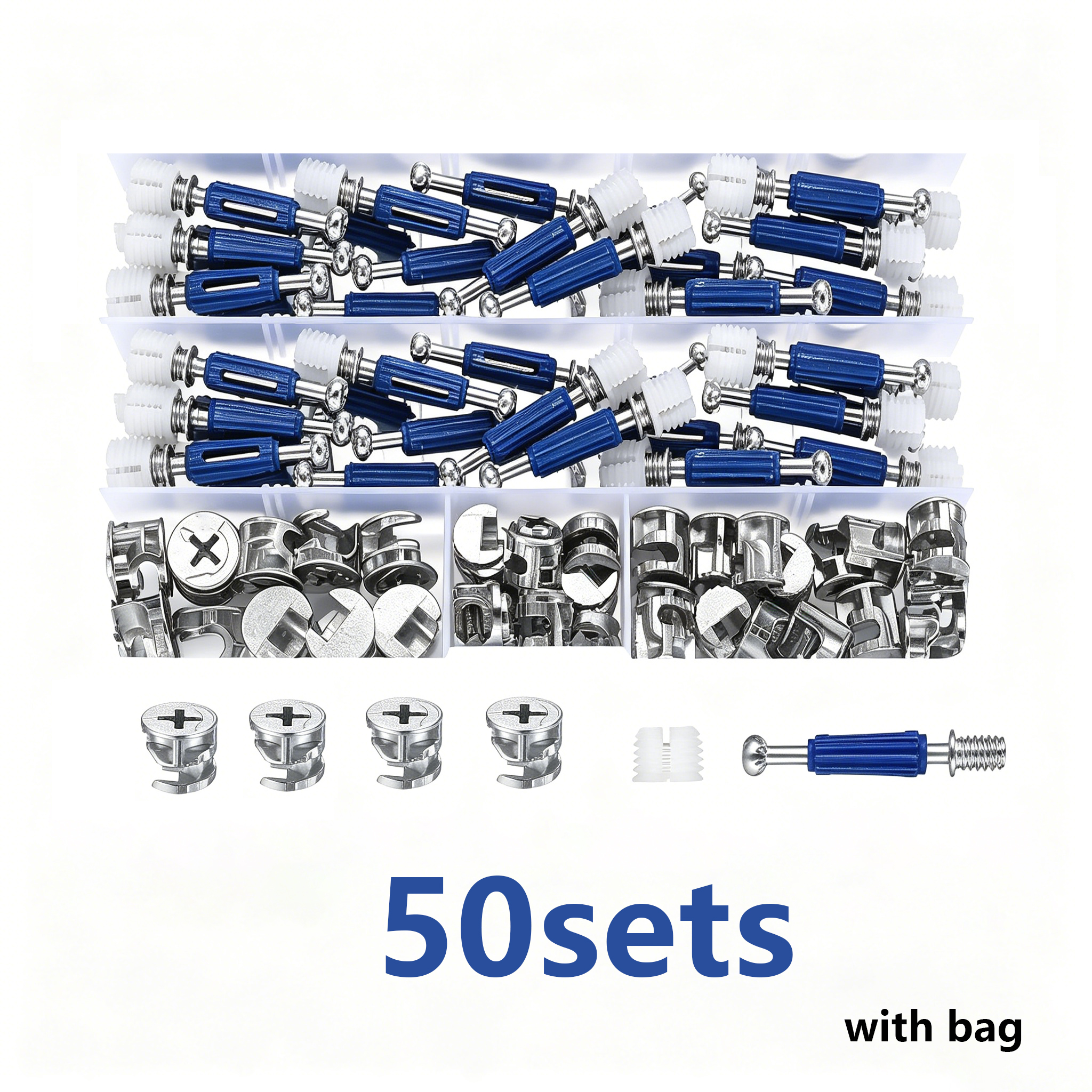 10-50Pcs Heavy-Duty Premium Fu - Furniture Joinery Hardware ulasan dan harga