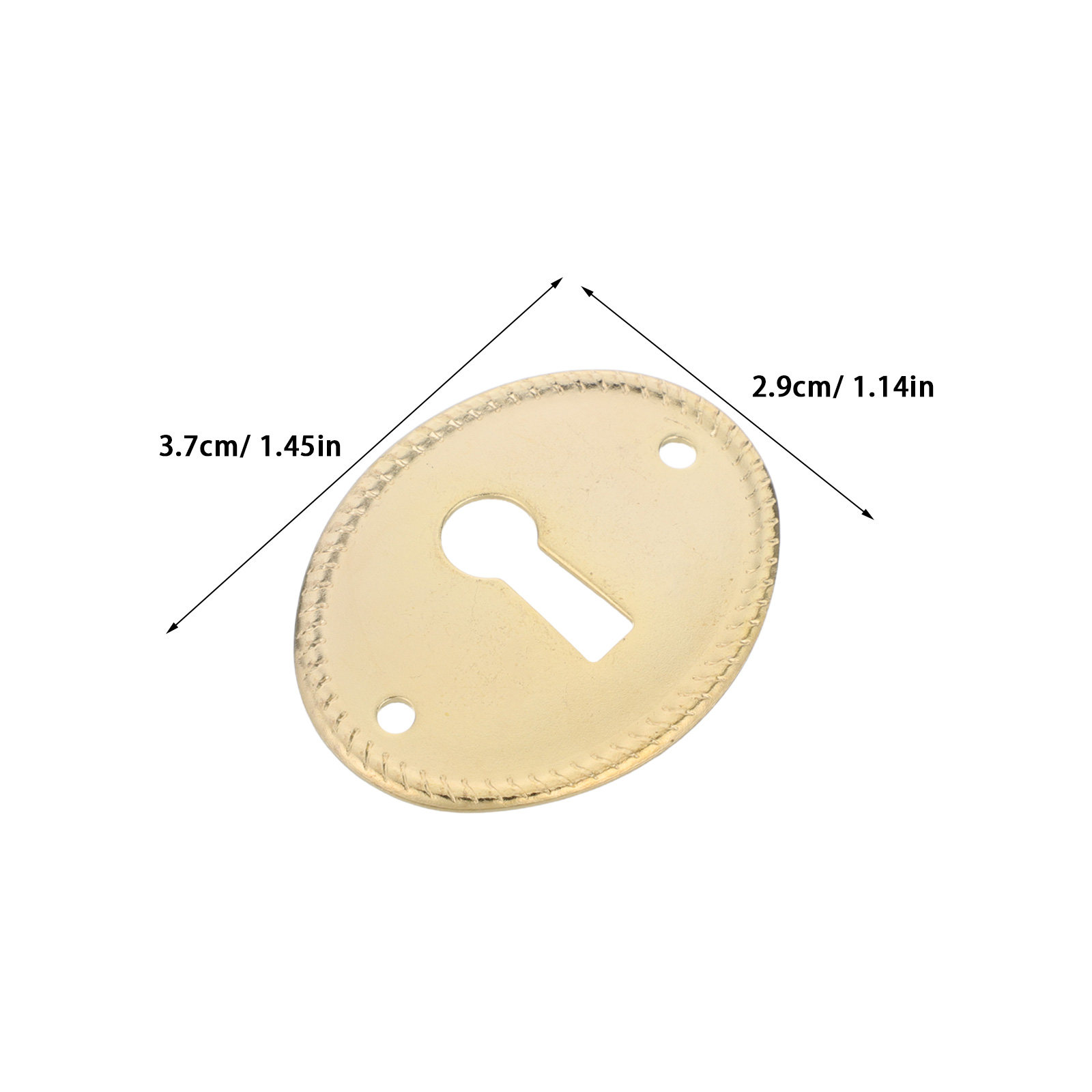20Pcs Vintage Oval Keyhole Cov - Furniture Hardware Vintage ulasan dan harga