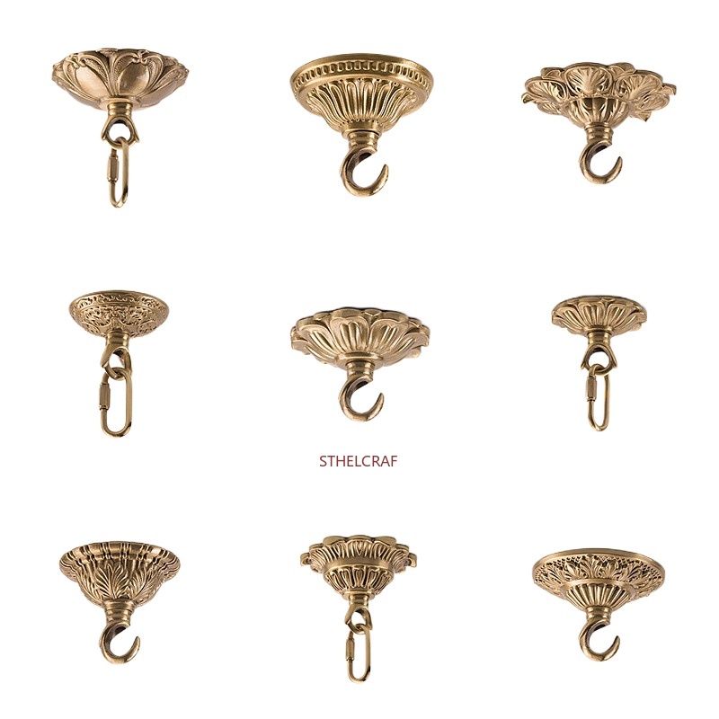 1PC High-end Brass Hook Home I - Furniture Home Hardware ulasan dan harga