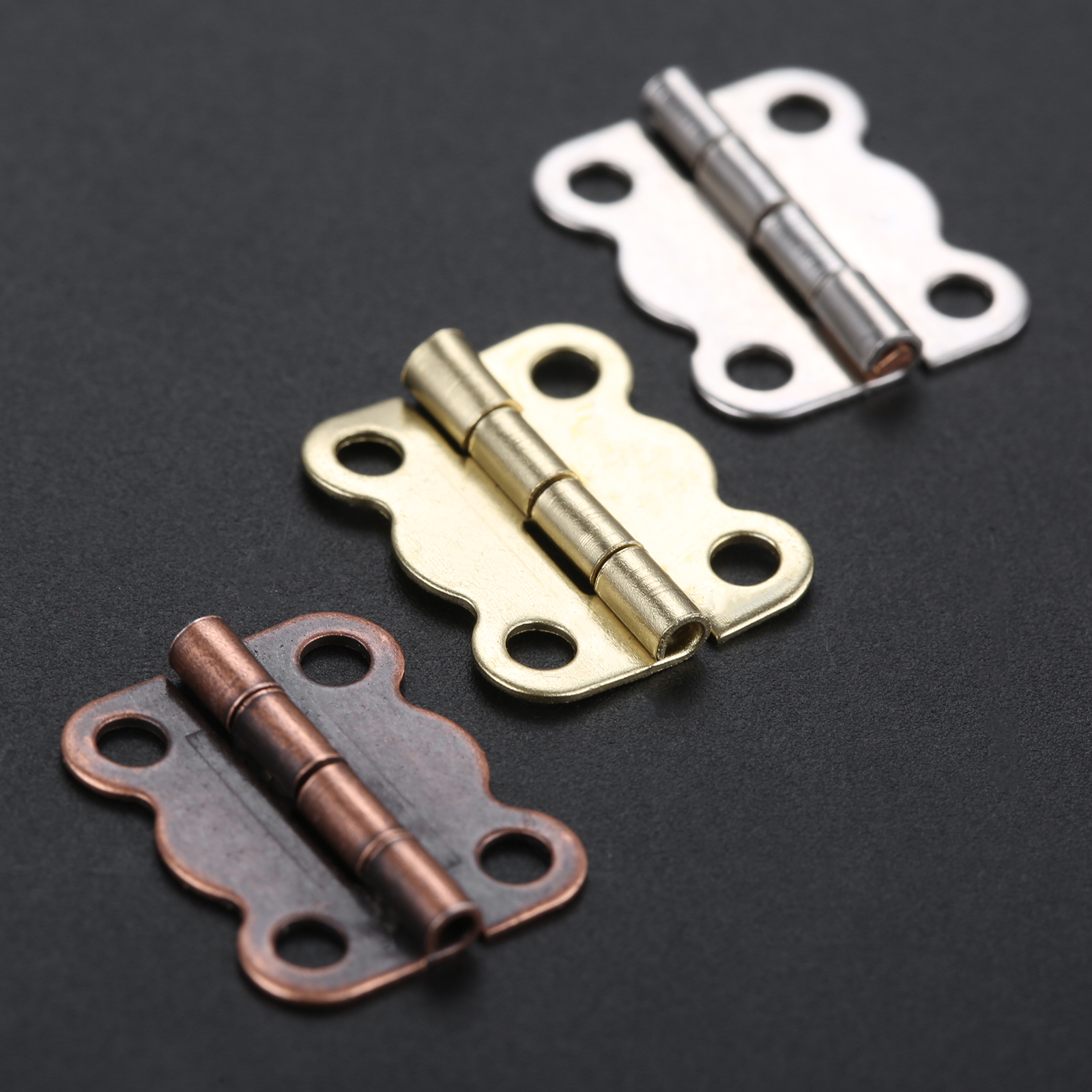 10pcs Butterfly Hinges w/screw - Furniture Hardware Vintage ulasan dan harga