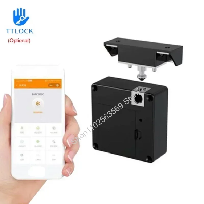 Smart Wood Door Lock Keyless I - Furniture Home Hardware ulasan dan harga