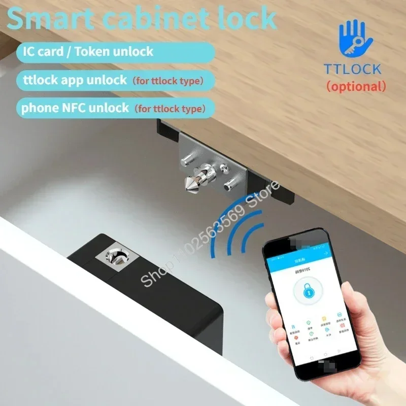 Smart Wood Door Lock Keyless I - Furniture Home Hardware ulasan dan harga