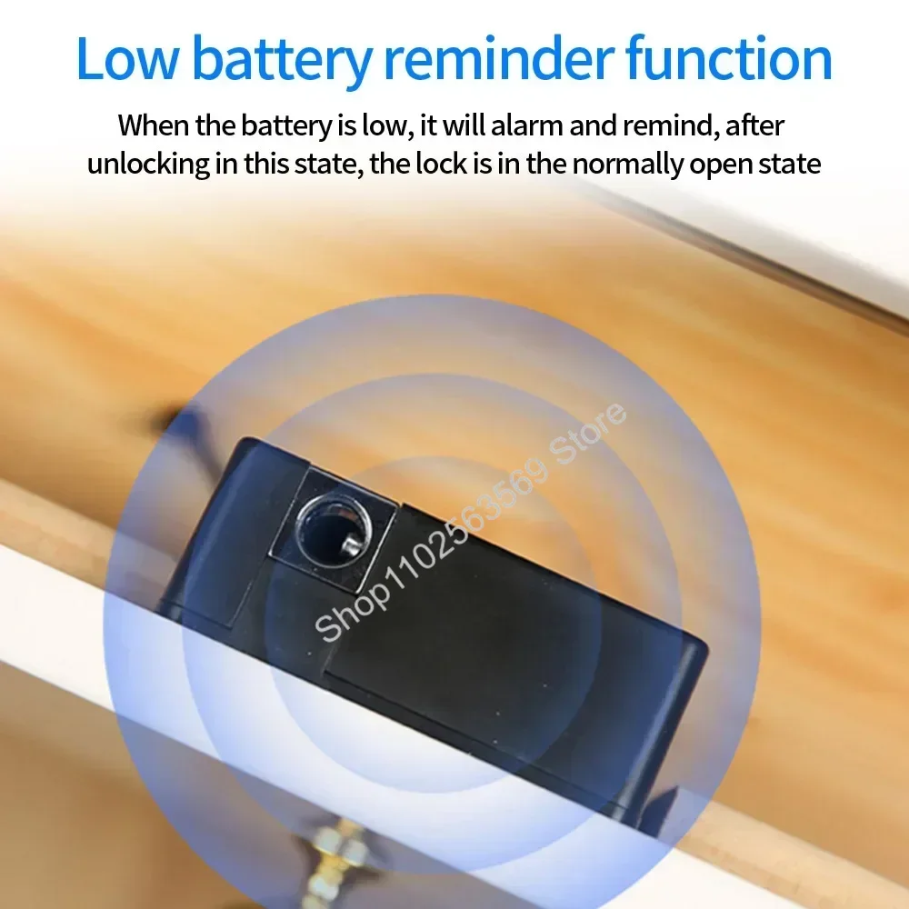 Smart Wood Door Lock Keyless I - Furniture Home Hardware ulasan dan harga