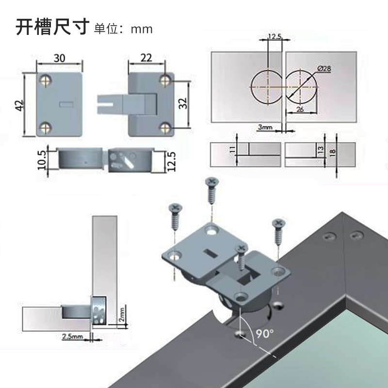 2 PCS Italian Minimalist 90-de - Furniture Hardware Accessories ulasan dan harga