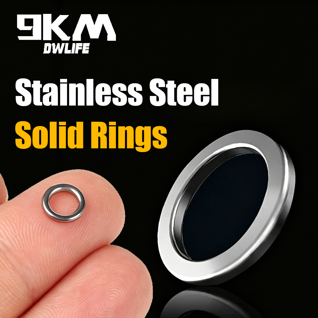 9KM Solid Ring Fishing 50pcs S - Furniture Hardware Jig ulasan dan harga