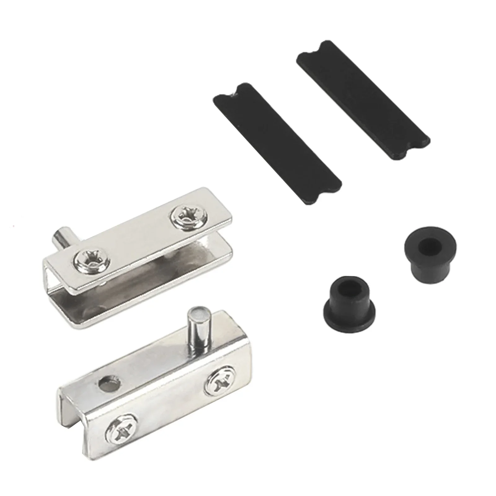2Pcs Glass Pivot Hinge Rotatio - Furniture Hardware Hinges ulasan dan harga