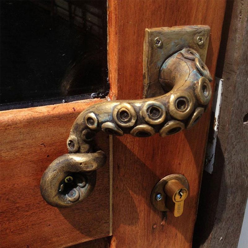 Vintage Octopus Door Knob Outd - Furniture Hook Hardware ulasan dan harga