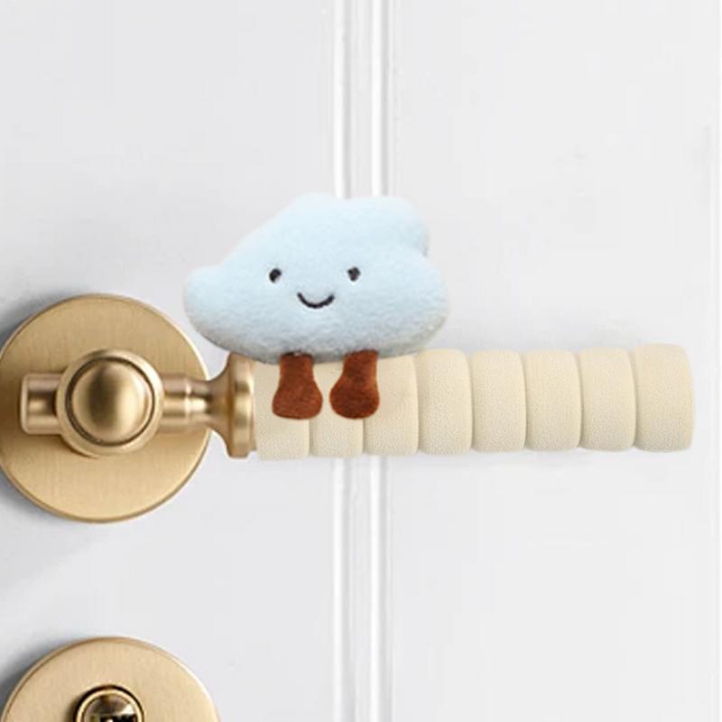 Cute Cloud Door Handle Cover A - Furniture Hardware Jig ulasan dan harga