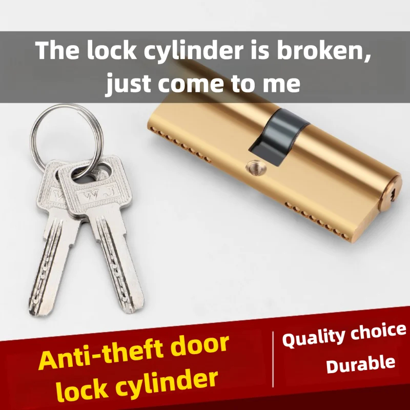 Brass Door Cylinder Lock Set/H - Furniture Joinery Hardware ulasan dan harga