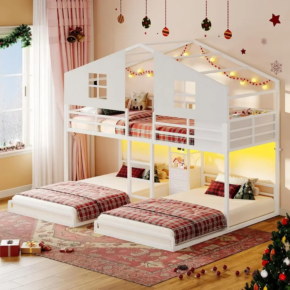 Twin Size House-Shaped Bunk Be - Drawer Slide Pair ulasan dan harga
