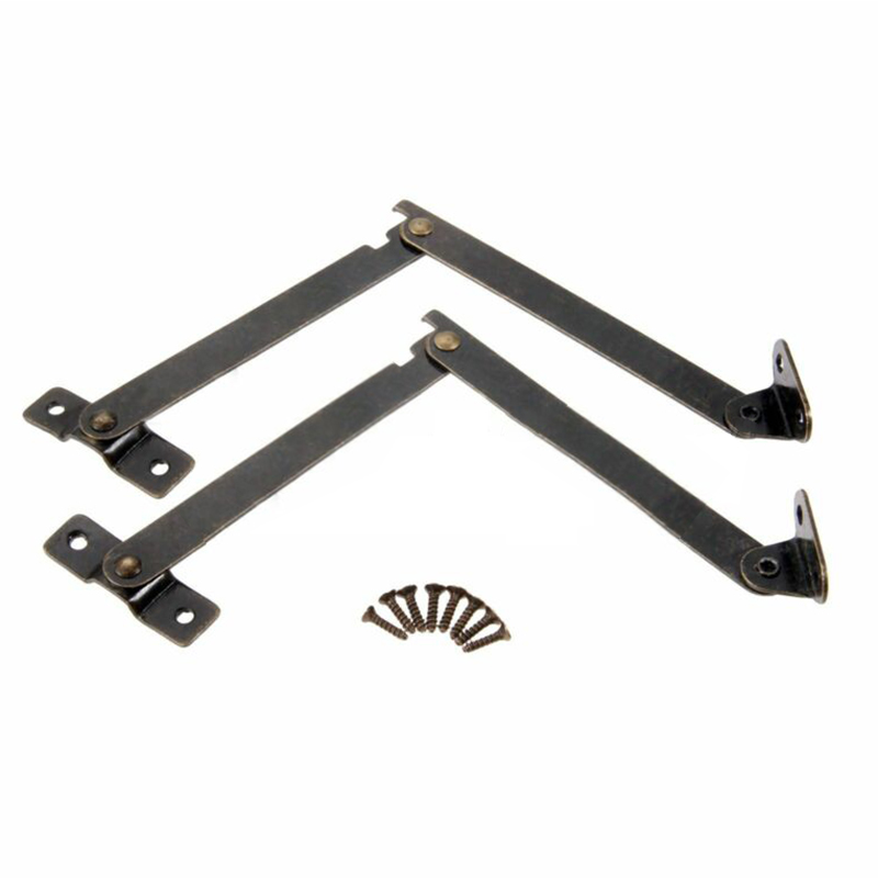 2PC Antique Bronze Lid Support - Furniture Hardware Hinges ulasan dan harga