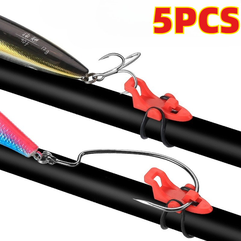 5pcs Fishing Rod Pole Hook Kee - Furniture Hardware Jig ulasan dan harga
