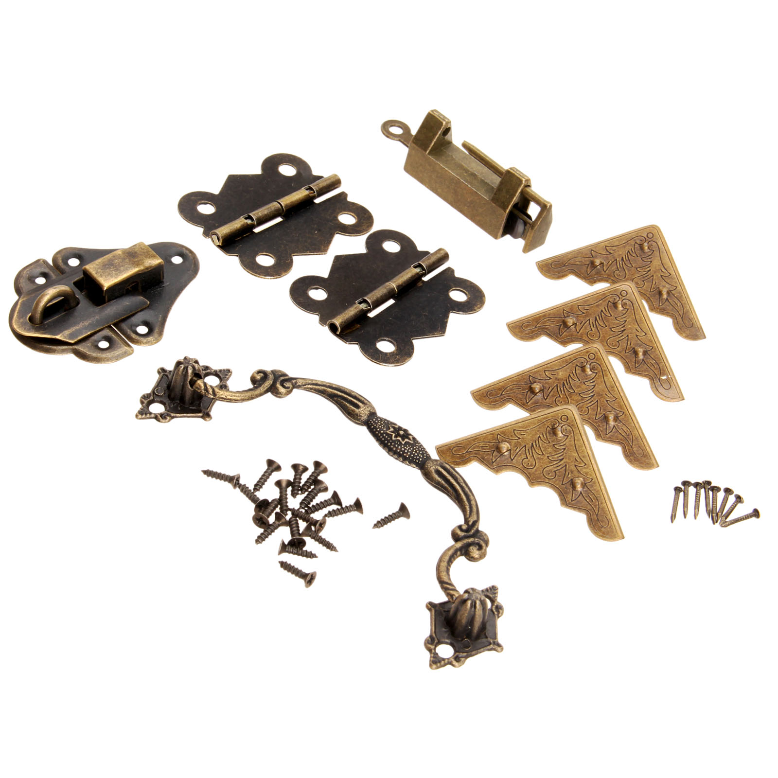 9Pcs/set Furniture Fittings Ch - Furniture Hardware Hinges ulasan dan harga