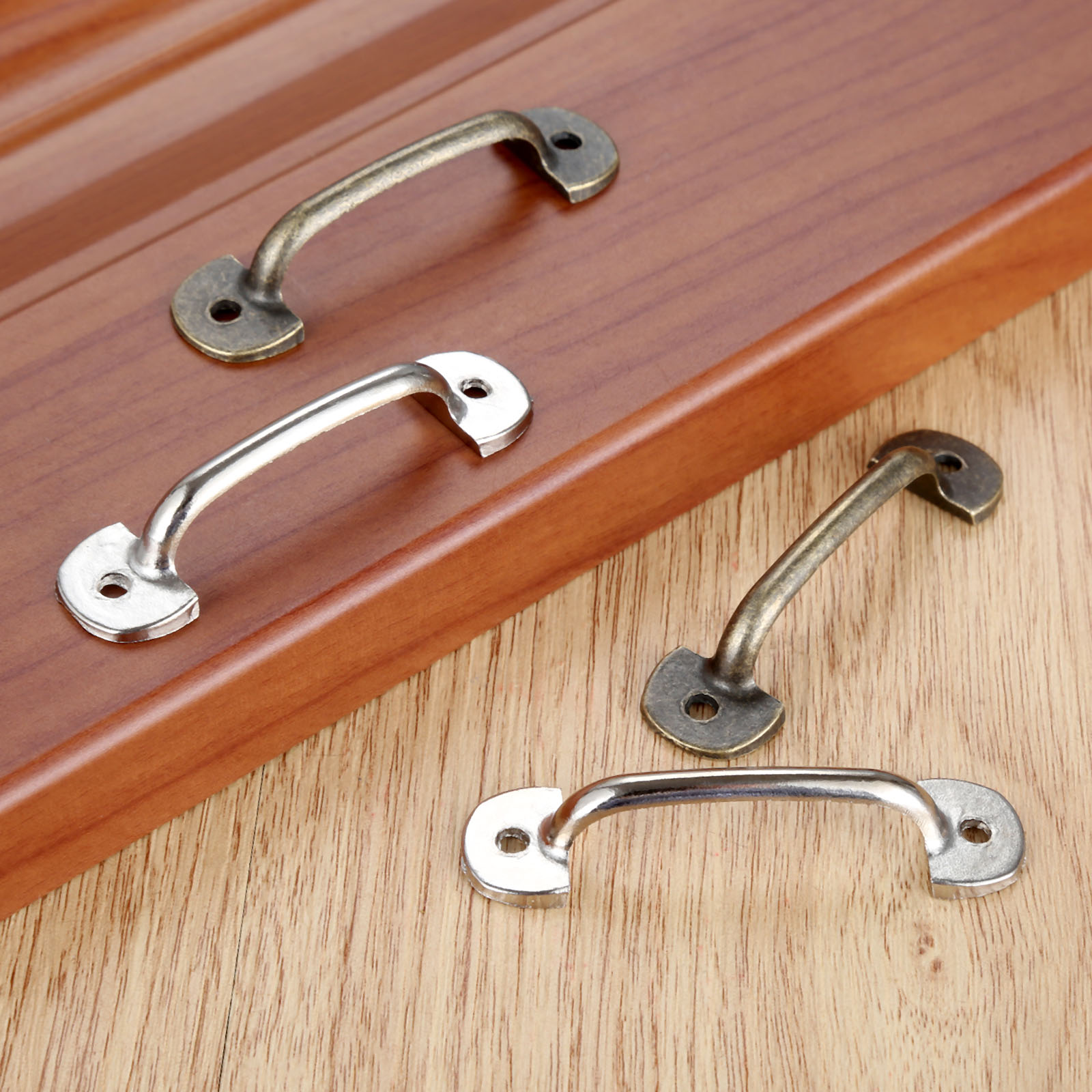 5pcs/lot Alloy Handles w/screw - Furniture Hardware Vintage ulasan dan harga