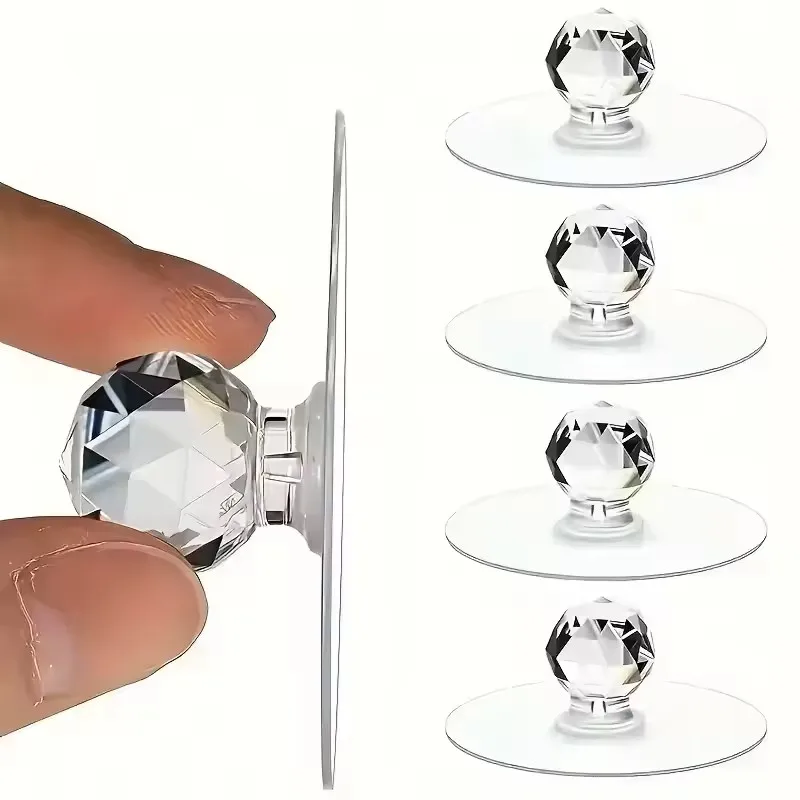 20pcs Transparent Crystal Door - Furniture Hardware Accessories ulasan dan harga