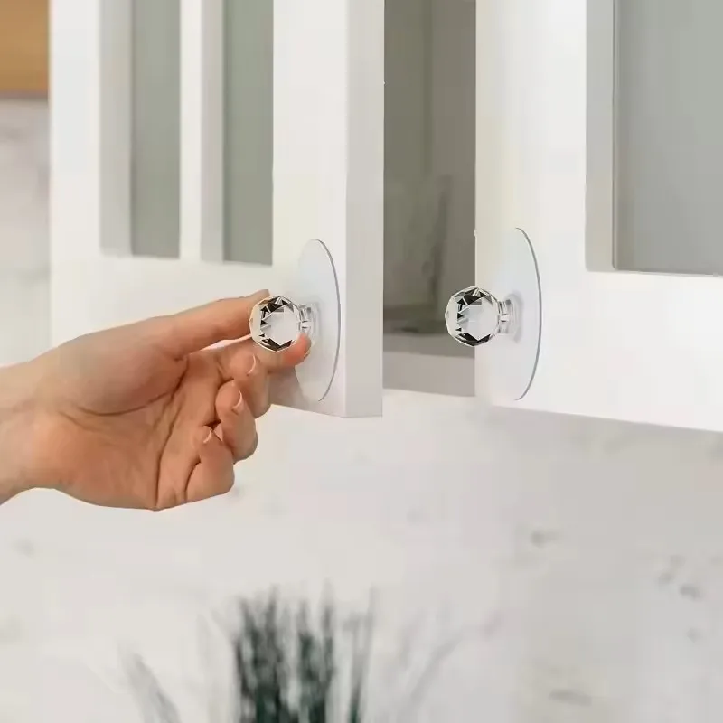 20pcs Transparent Crystal Door - Furniture Hardware Accessories ulasan dan harga