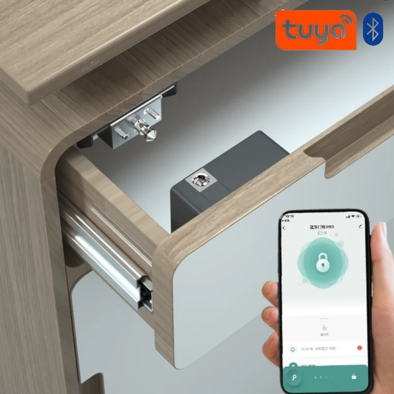 Tuya Smart Cabinet Door Lock K - Furniture Home Hardware ulasan dan harga
