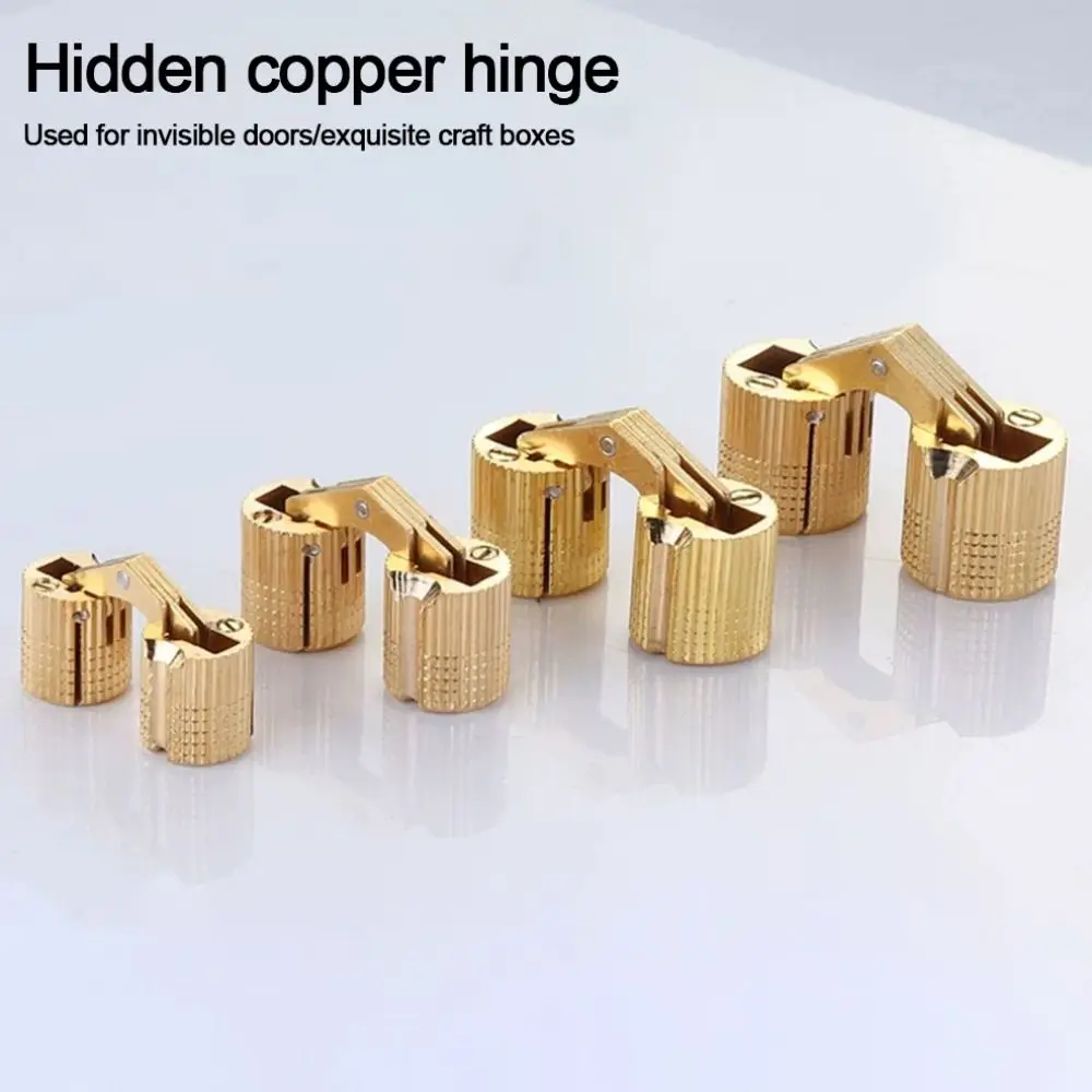 8-18mm Brass Barrel Hinges  In - Furniture Hardware Hinges ulasan dan harga