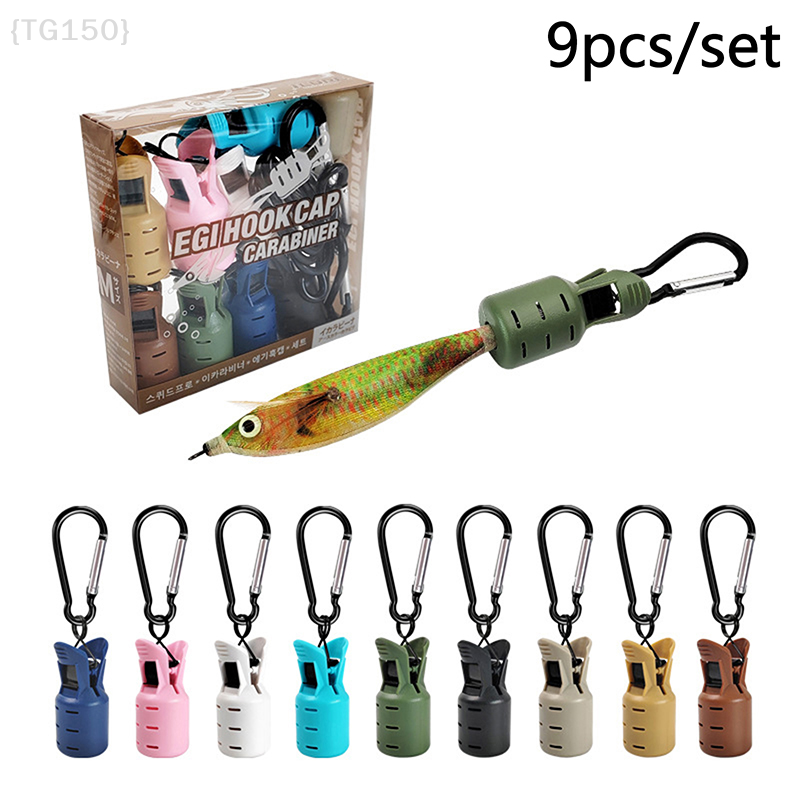 【TG150】9pcs Squid Jig Bait Pro - Furniture Hardware Jig ulasan dan harga