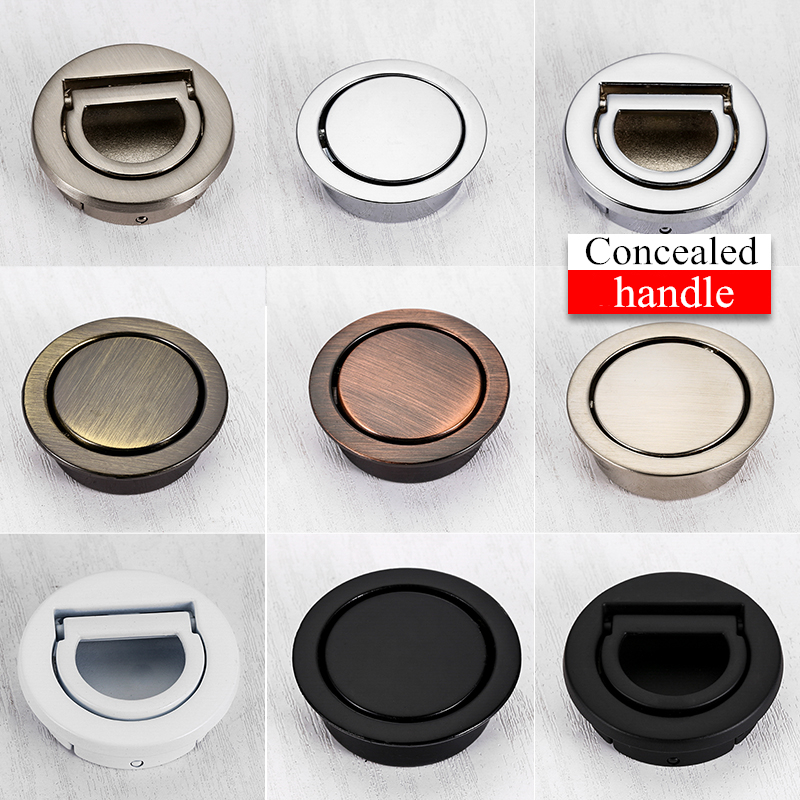 Concealed Dark Handle Hidden F - Furniture Hardware Vintage ulasan dan harga